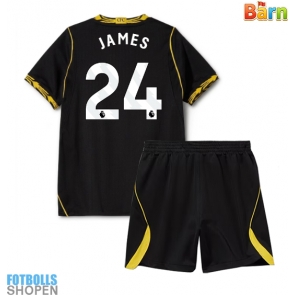 Billiga Chelsea Reece James #24 Bortatröja Barn 2026-27 Kortärmad (+ Korta byxor)